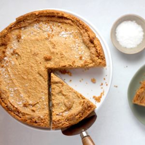 pie being sliced