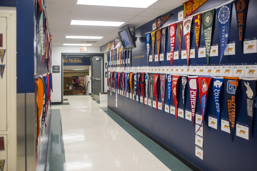 Noble college banners 