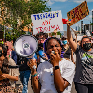 Youth Rally for Treatment Not Trauma