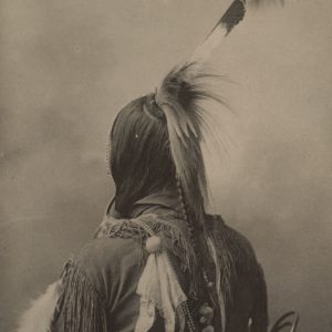 Native American facing away